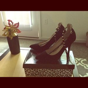 Anne Michelle studded Heels
